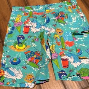 Versace kids Graphic Swim Shorts